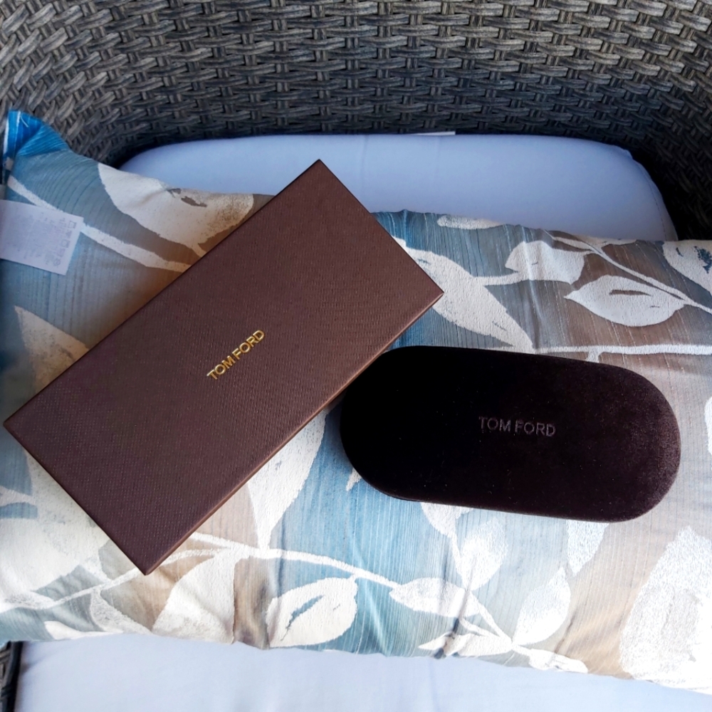 Authentic Tom Ford Glasses Case and Box. Brand New